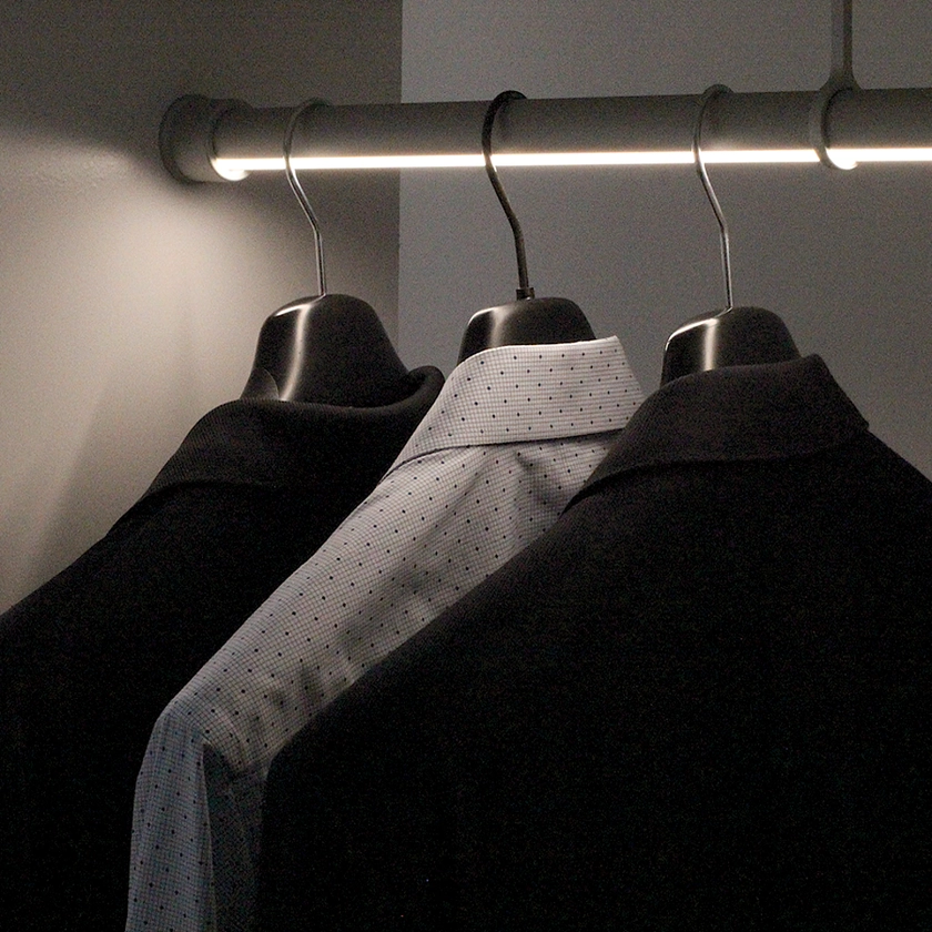 Gallery of Closet Rod Direct LED Light Fixture 1
