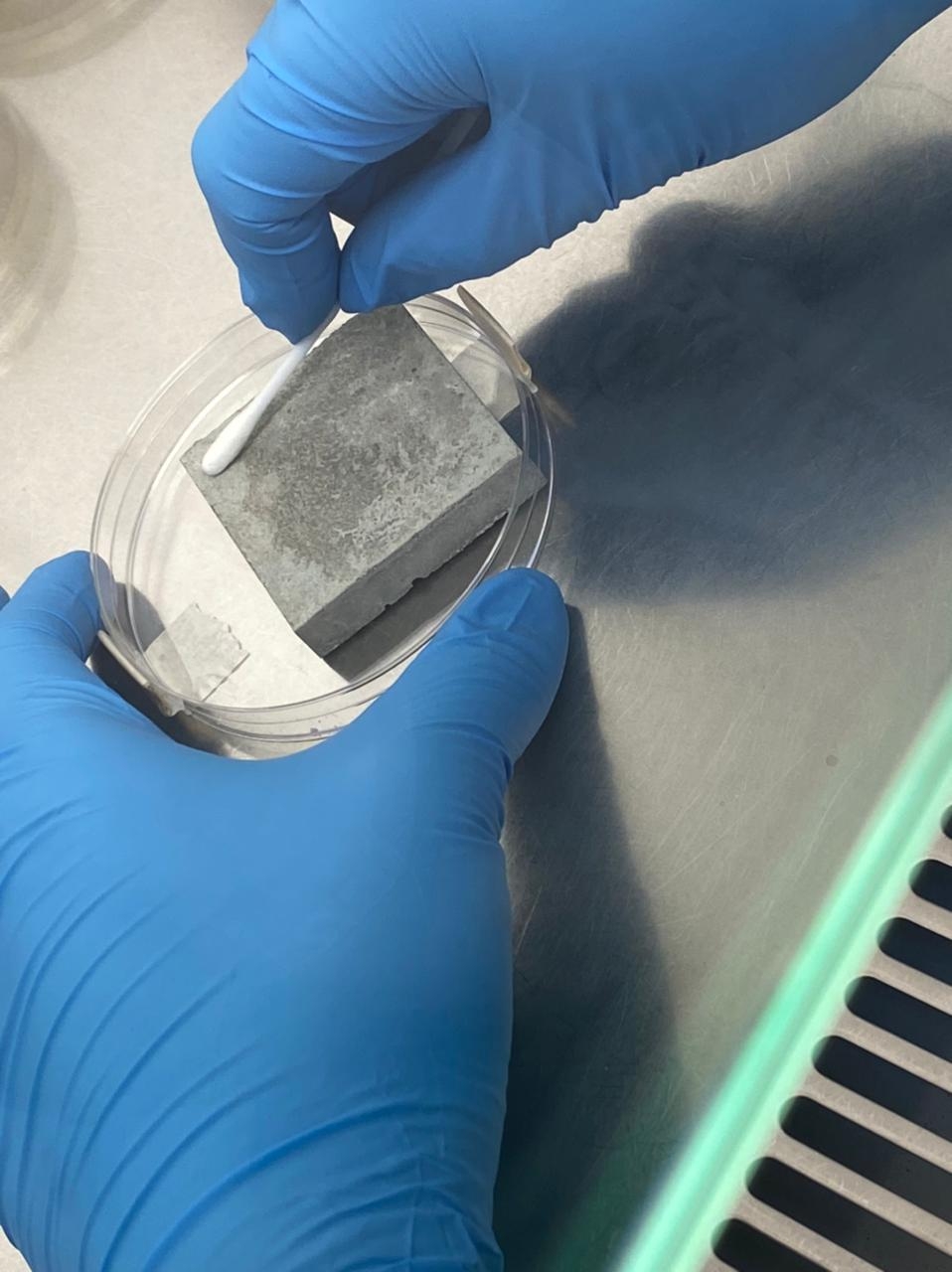 Hormigón con nanopartículas de cobre - Coppermix
