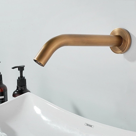 Product Photos - Verona Antique Bronze Wall-Mount Automatic Commercial Sensor Faucet