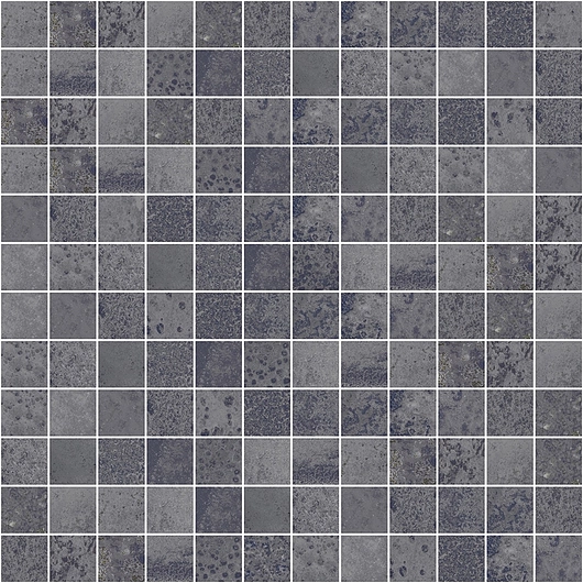 Corten Iron Mosaic 2.5 x 2.5