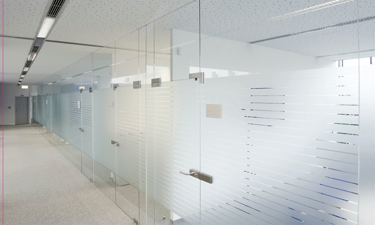 Frentes de cristal templado