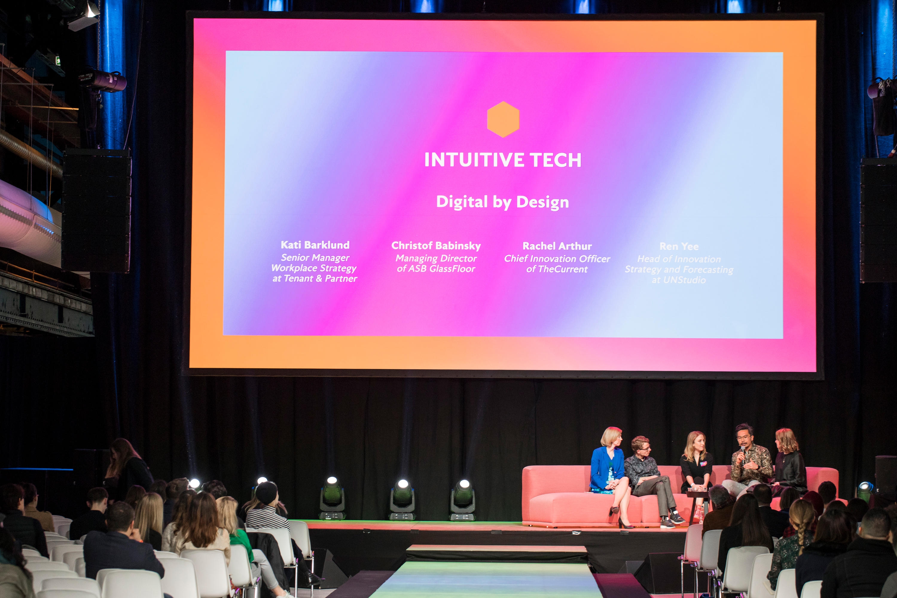 Video Floor in Orgatec Walkway