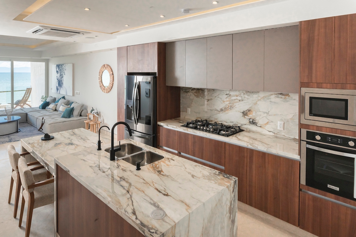 Melamina Vesto en Mar Azul