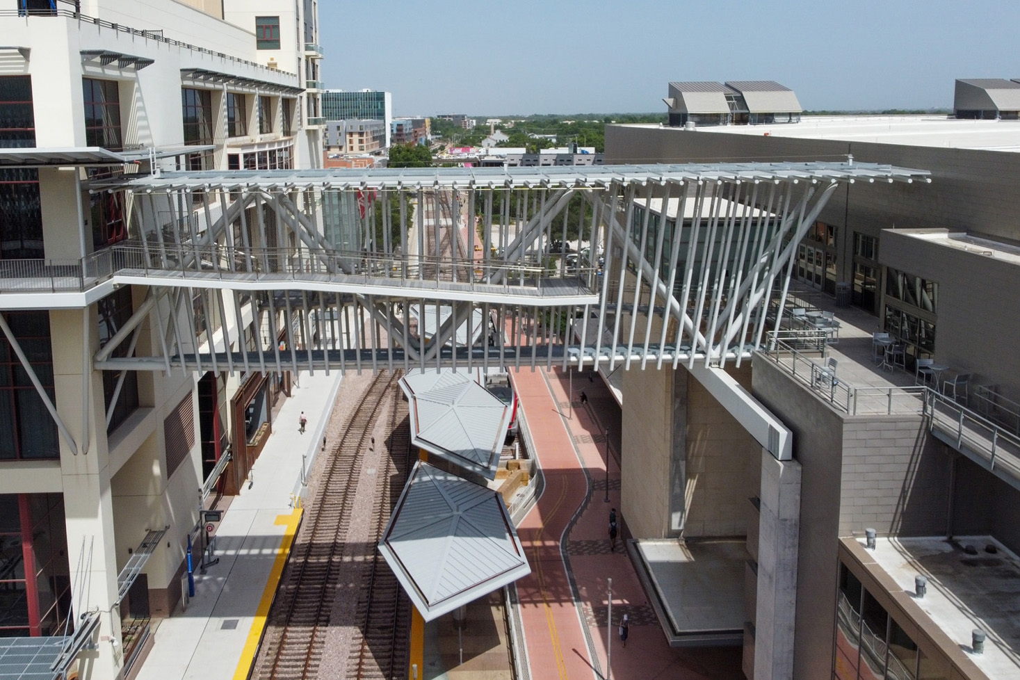 Wire Mesh in Austin Hilton Hotel