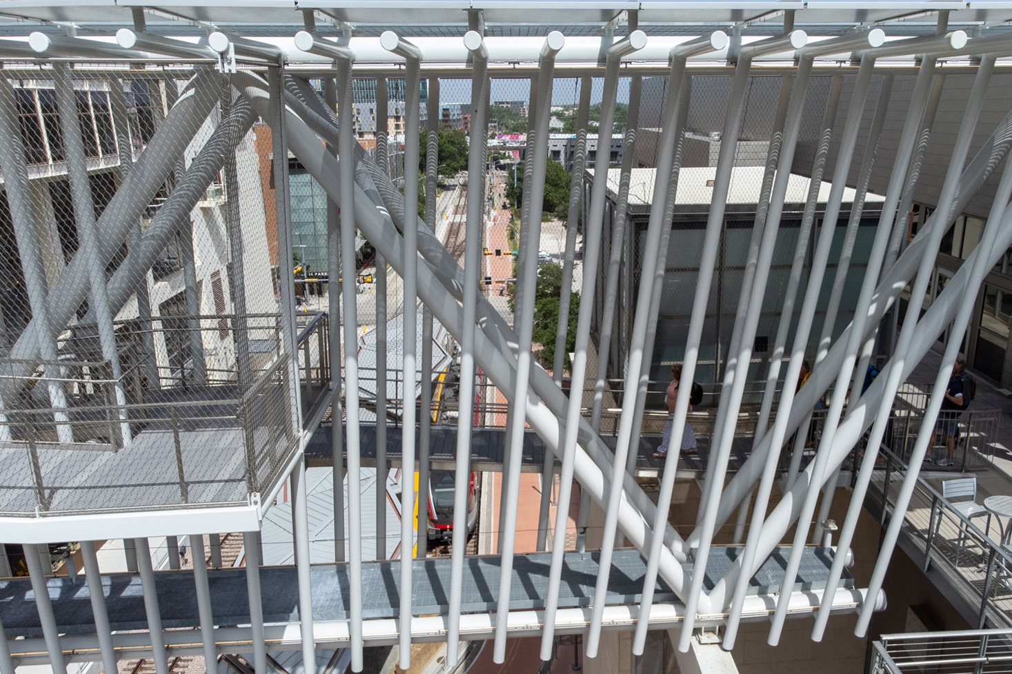 Wire Mesh in Austin Hilton Hotel
