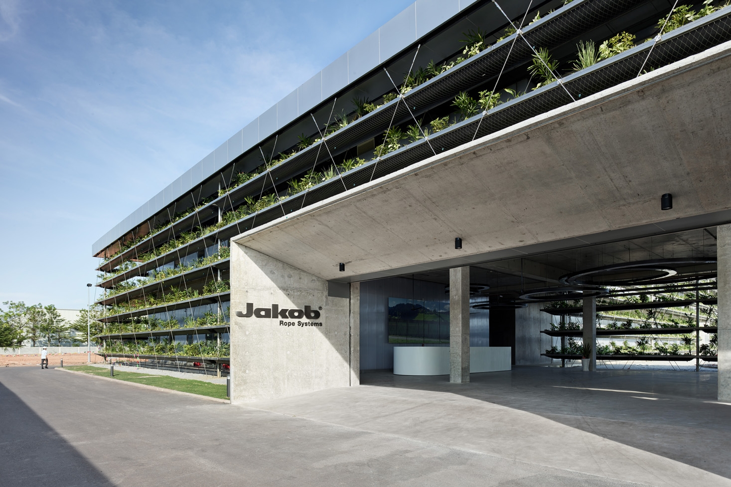 Green Walls in Jakob Saigon Factory
