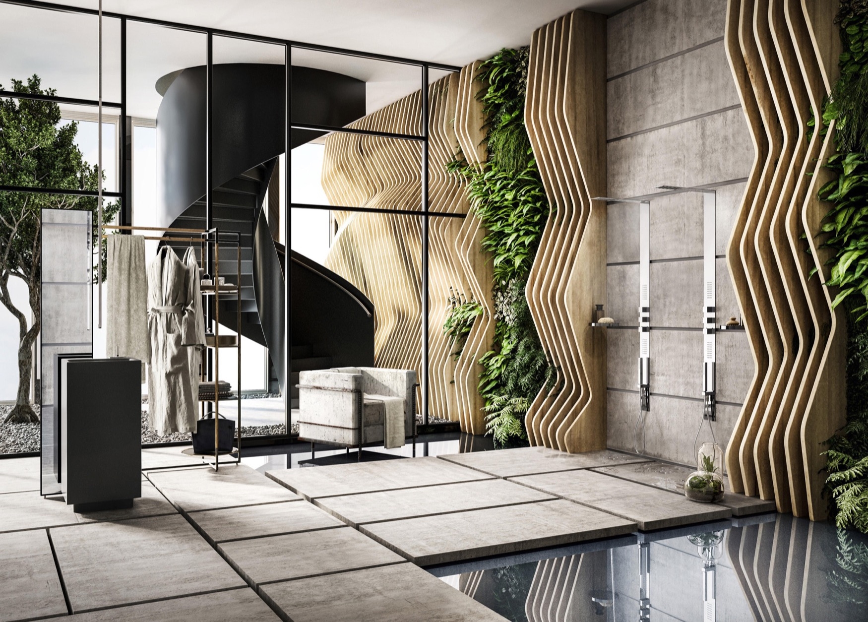 Shower System - Tremillimetri