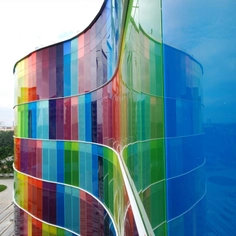 Colors for Laminated Glass in Educational Building