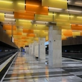 Color PVB Interlayers in Novatorskaya Metro Station