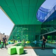 Color PVB Interlayers in the Audrey Irmas Pavilion
