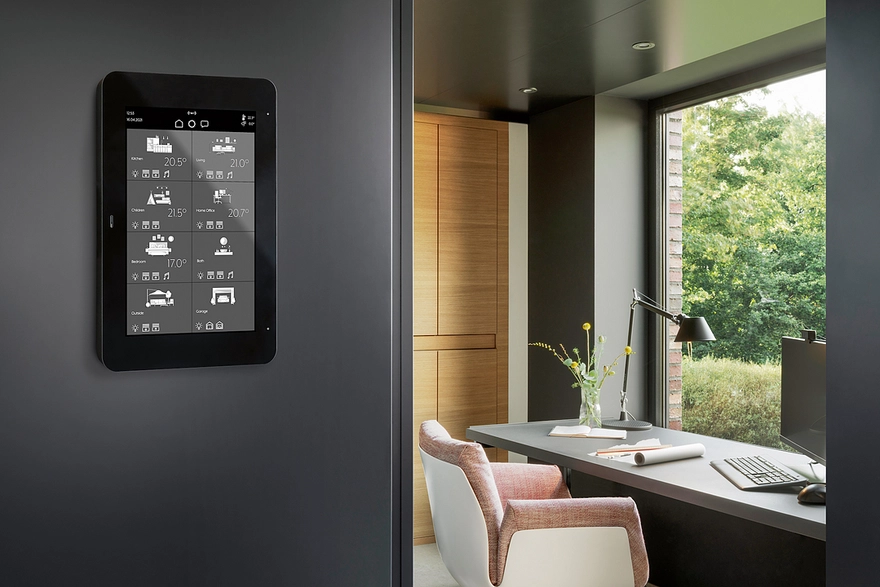 Wireless Home Control Smart Panel 8 from JUNG
