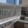 Malla de acero inoxidable en hotel Austin Hilton