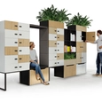 Office Lockers and Cabinets -  Agile Office HushLock