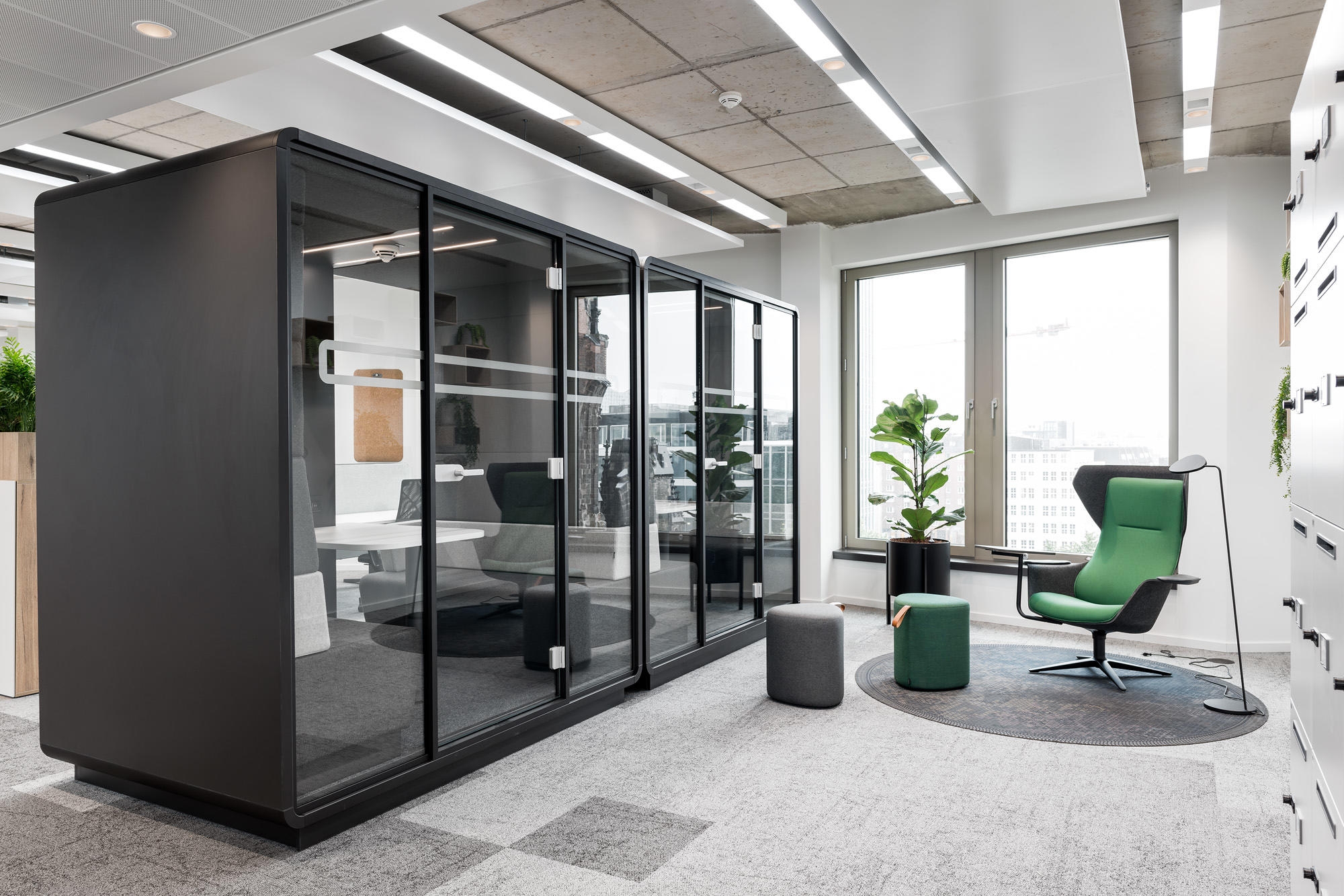 Meeting Pods in Unilever Office