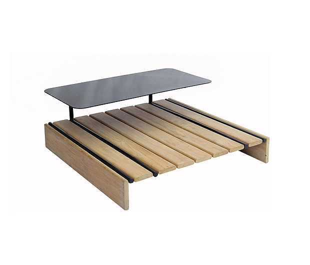 Casual Modular Square Coffee Table/Stool With Tray
