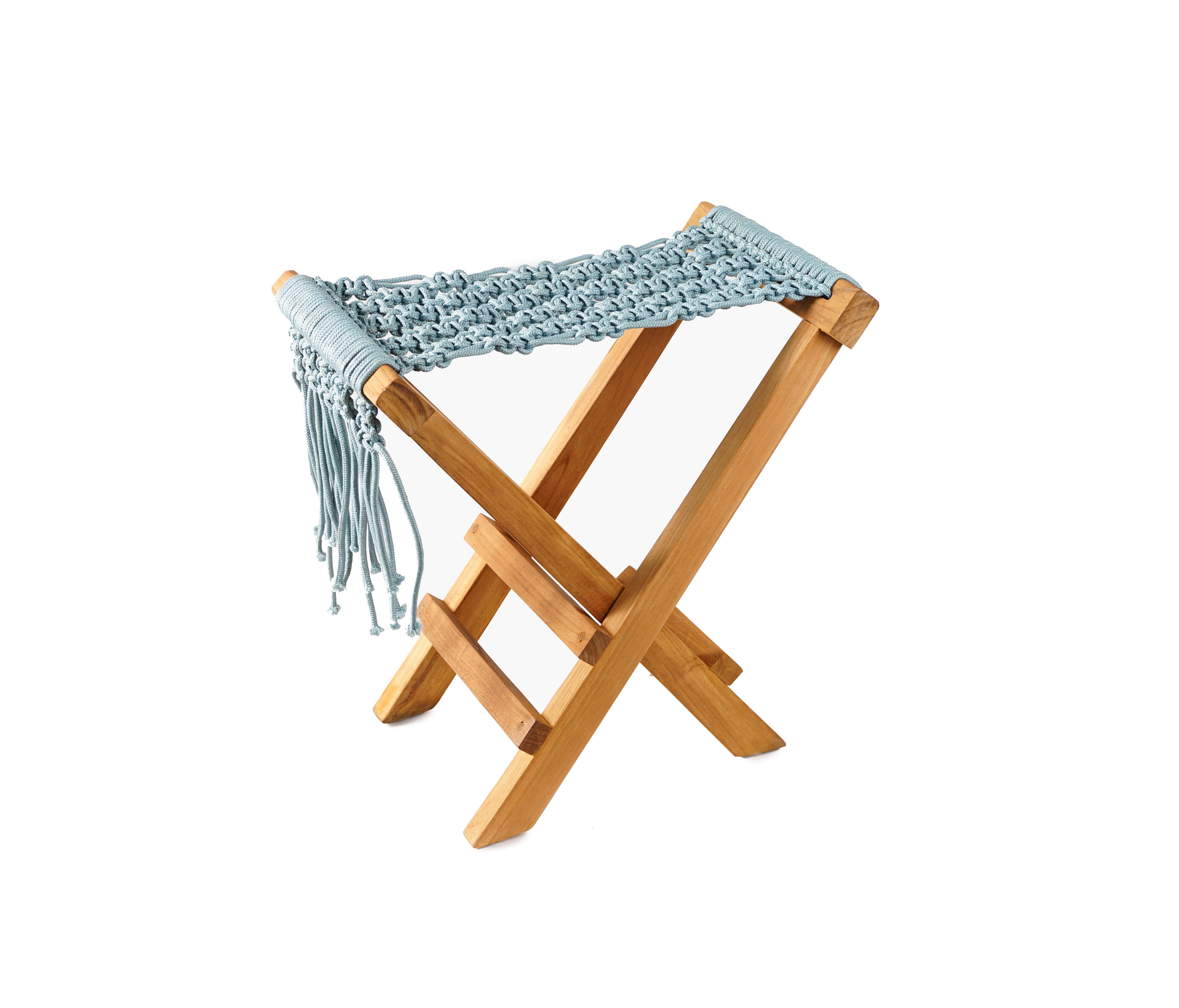 Sun Loungers and Stools with Macrame Weaving - Fes