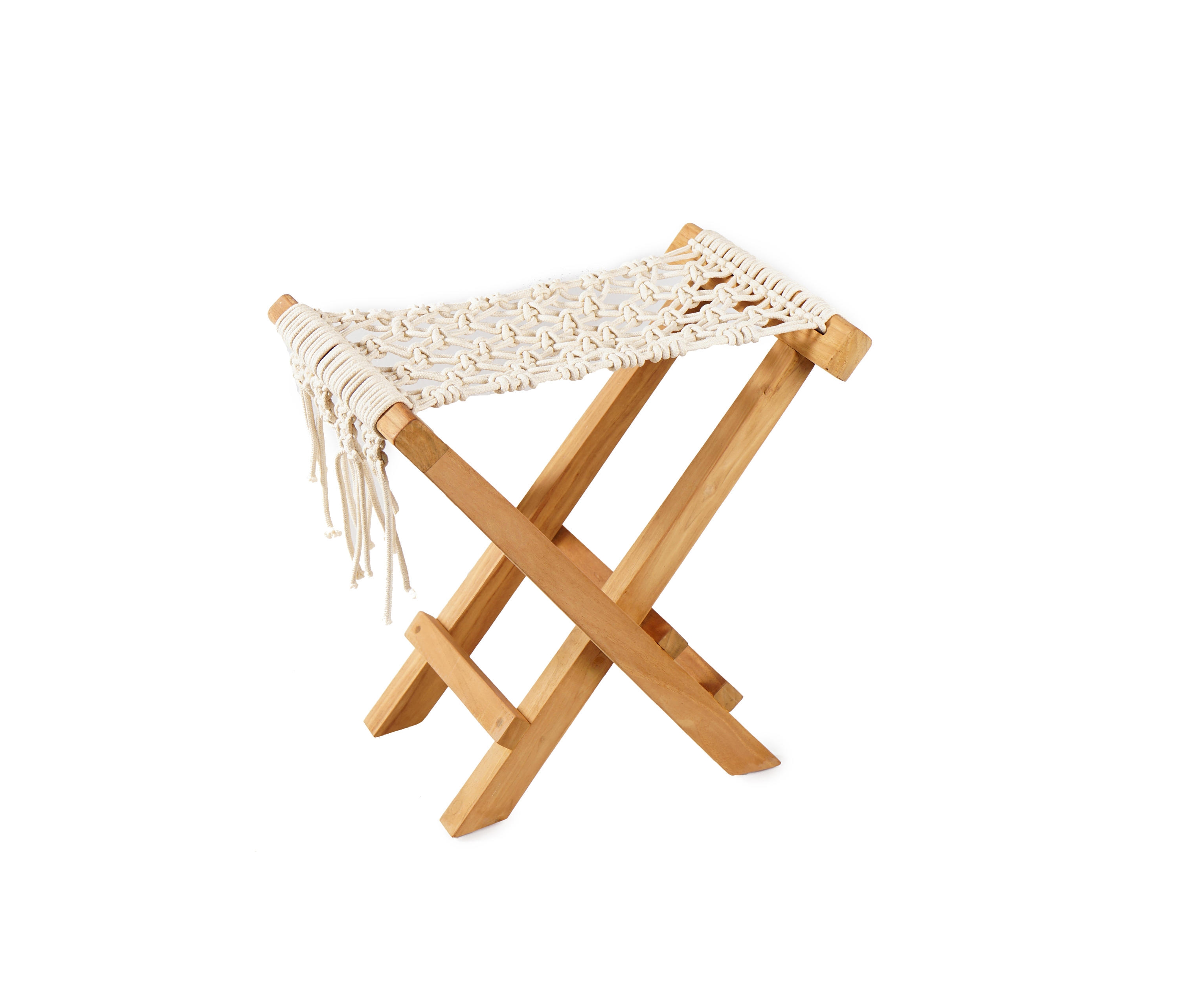 Sun Loungers and Stools with Macrame Weaving - Fes
