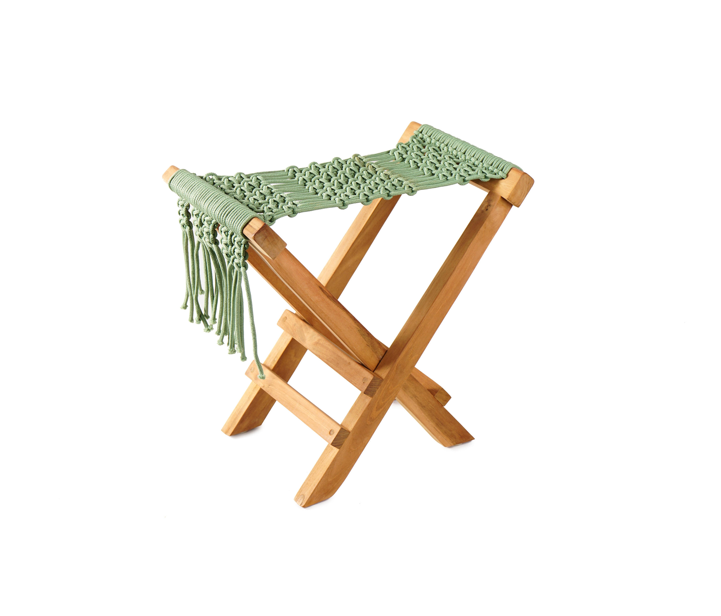 Sun Loungers and Stools with Macrame Weaving - Fes