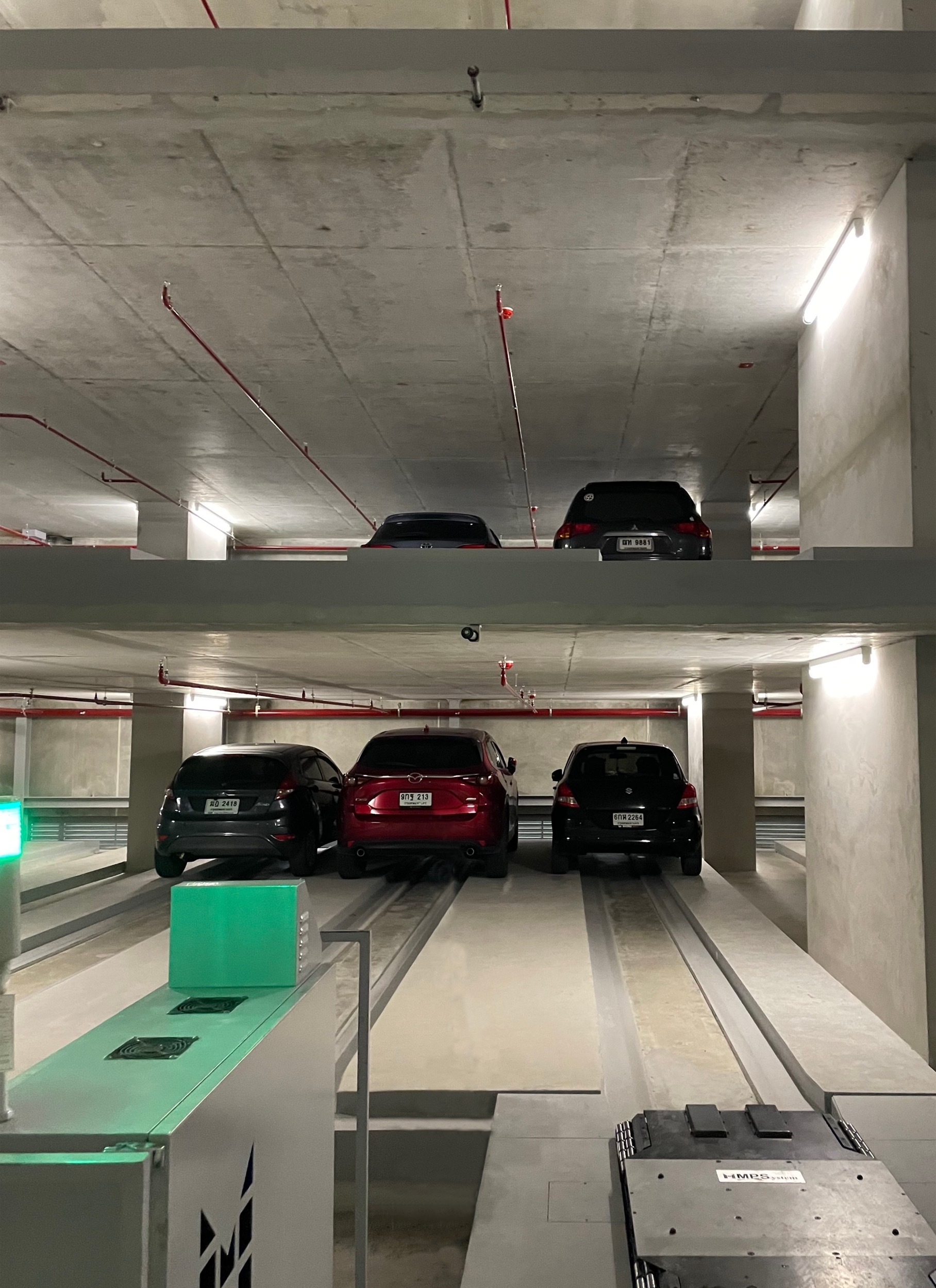 Robotic Parking System in Residential Building