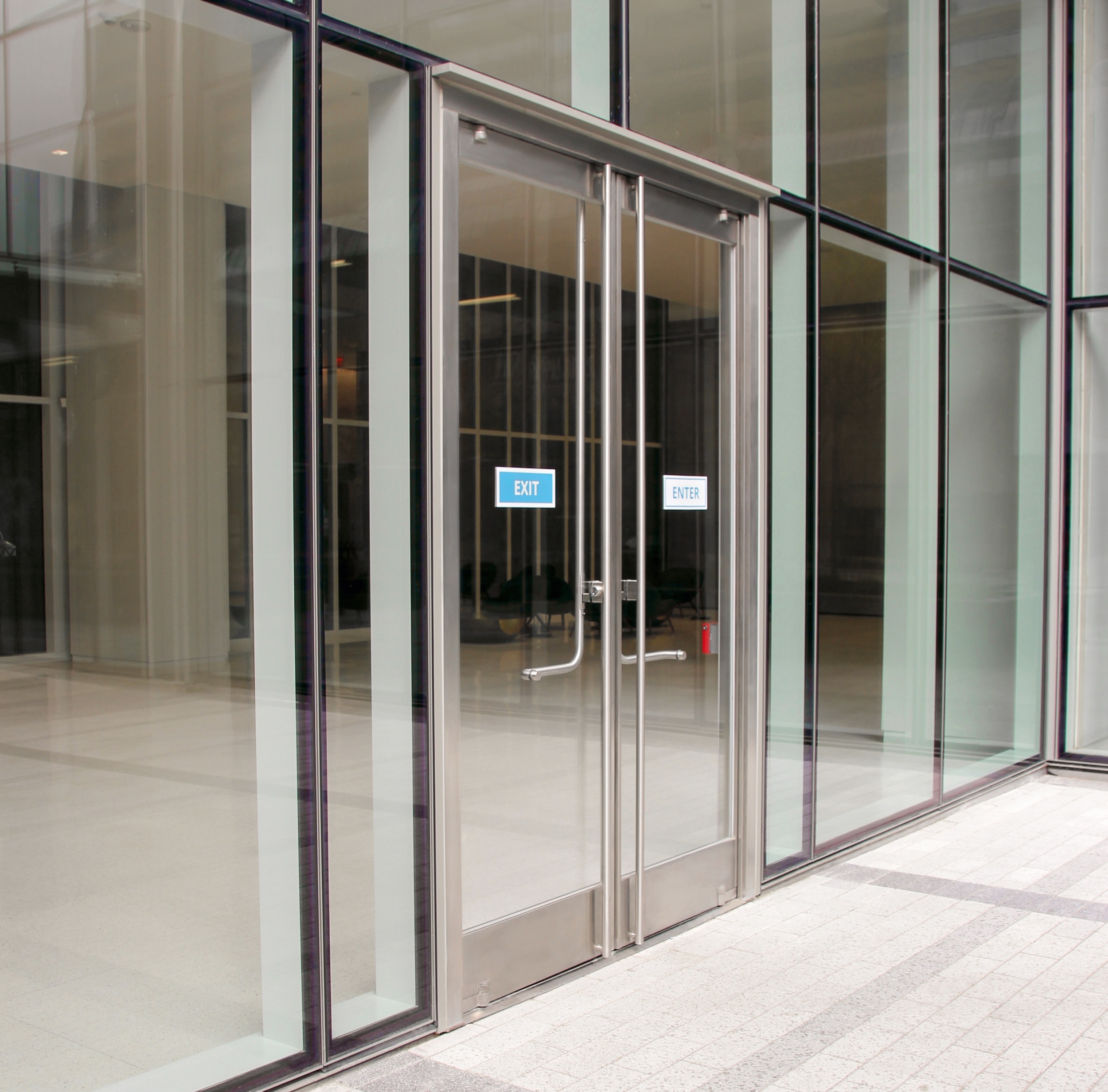 Glass Doors - Narrow Stile Balanced Doors