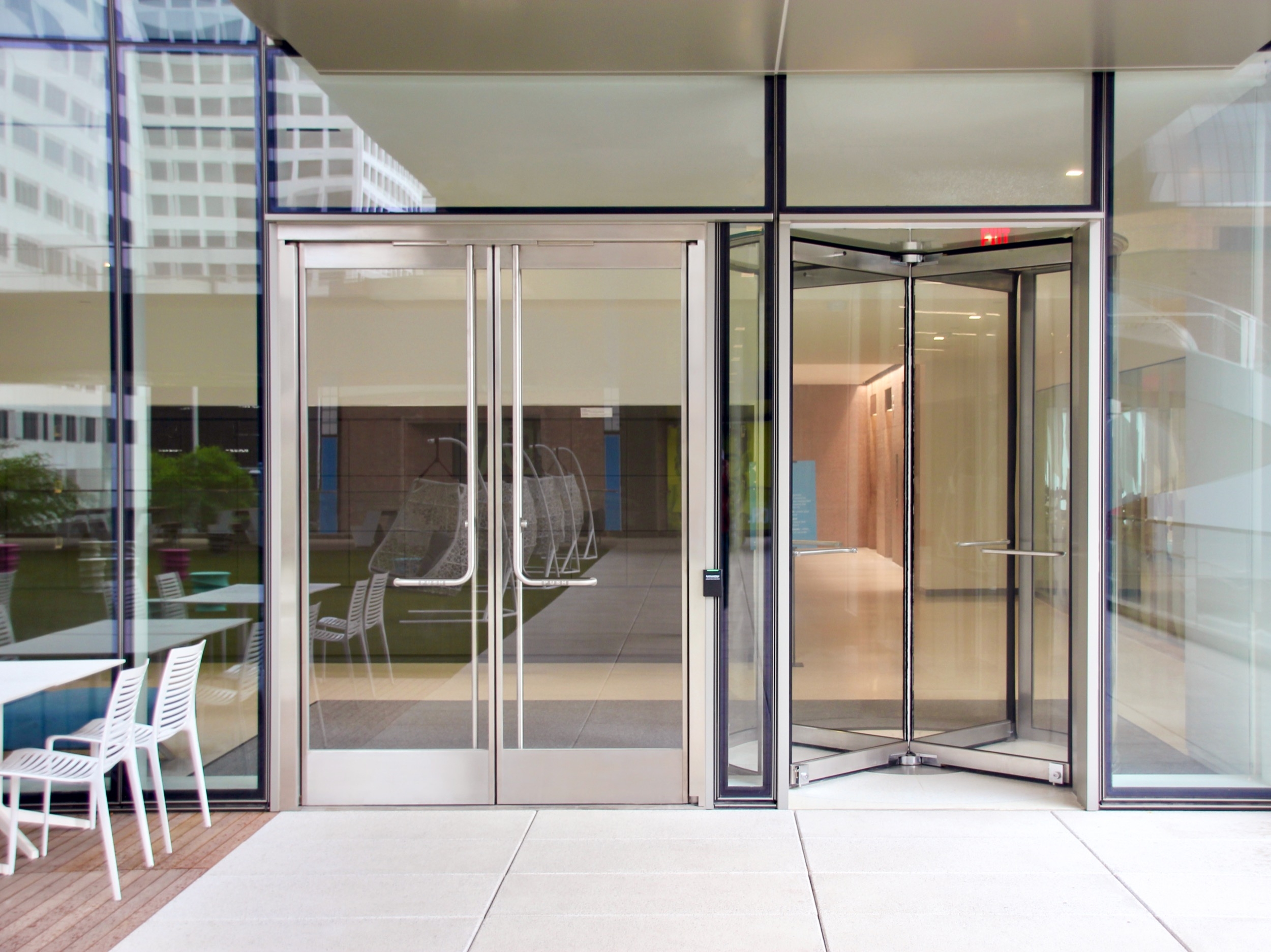 Glass Doors - Narrow Stile Balanced Doors