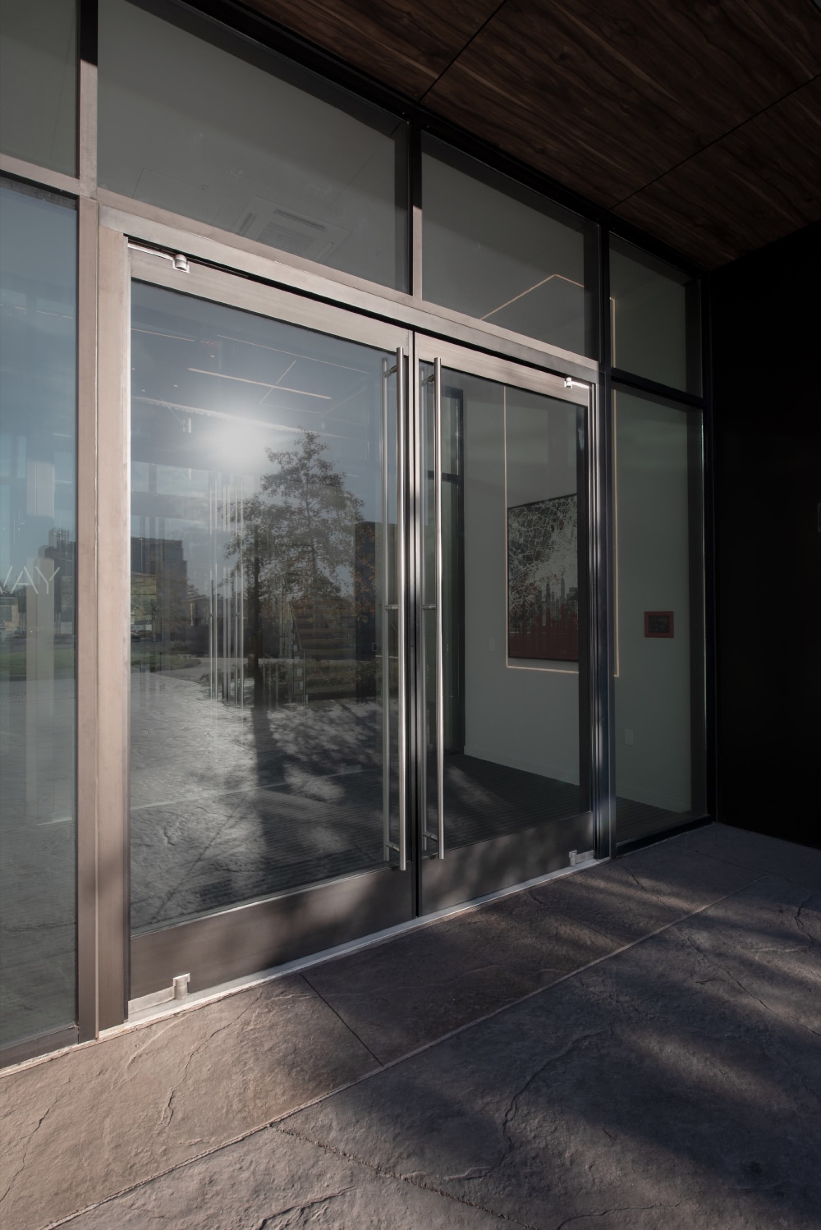 Aluminum Doors - Extruded Aluminum Balanced Doors