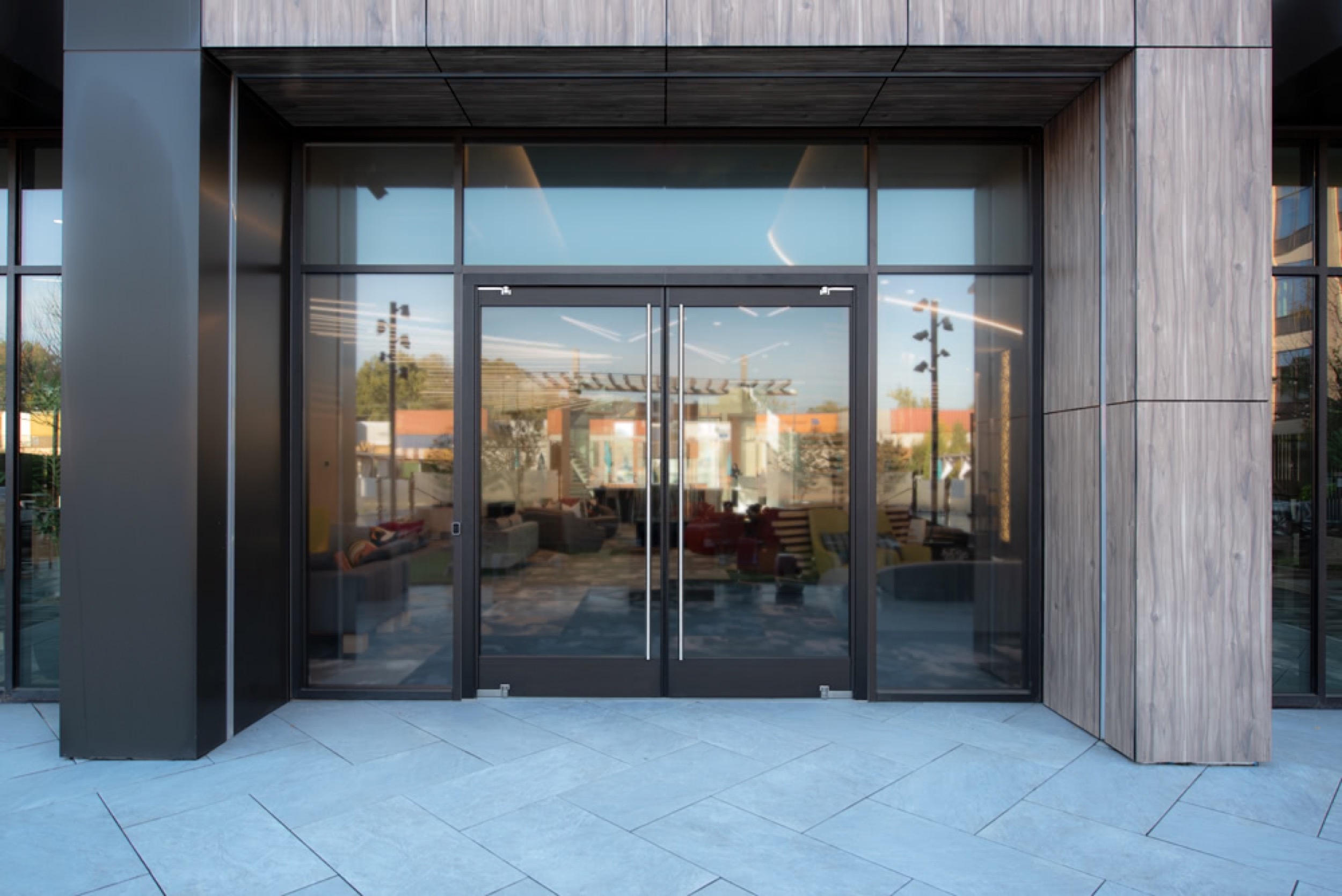Aluminum Doors - Extruded Aluminum Balanced Doors