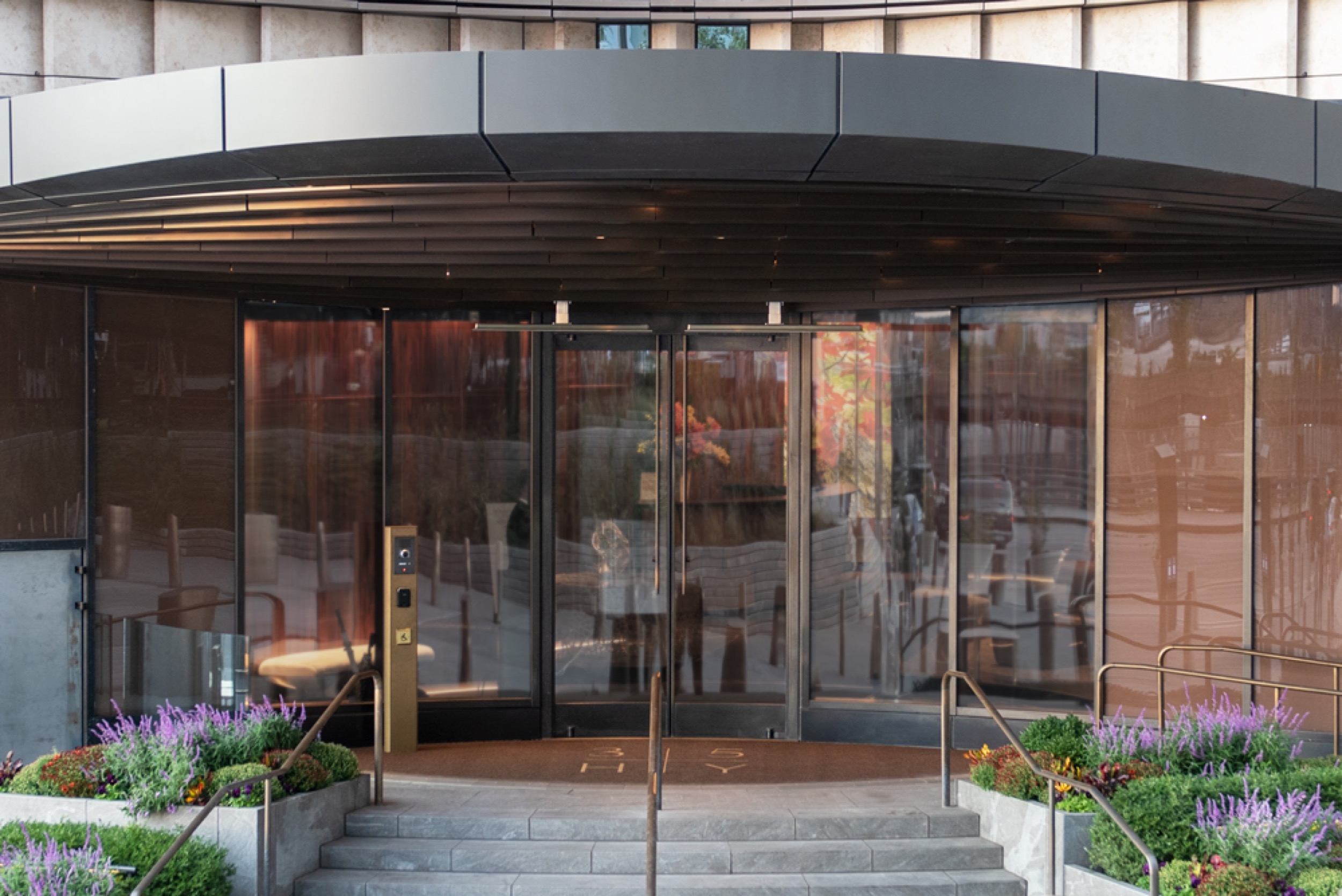 Bronze Doors - Formed Bronze Balanced Doors