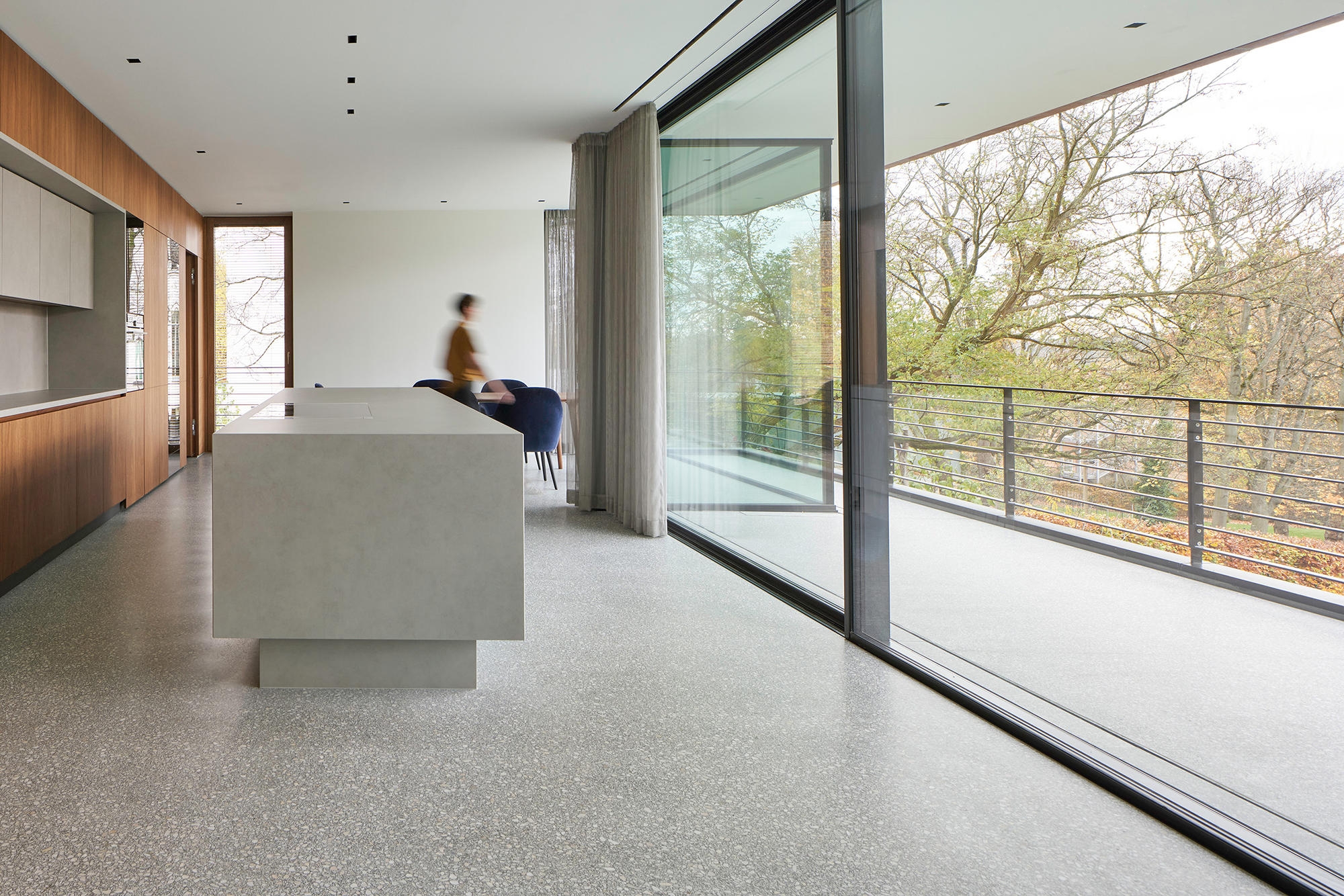 Sliding Glass WIndows in Villa Schwielowsee