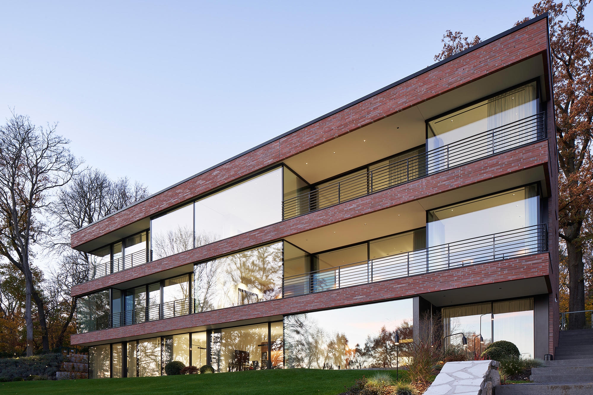 Sliding Glass WIndows in Villa Schwielowsee