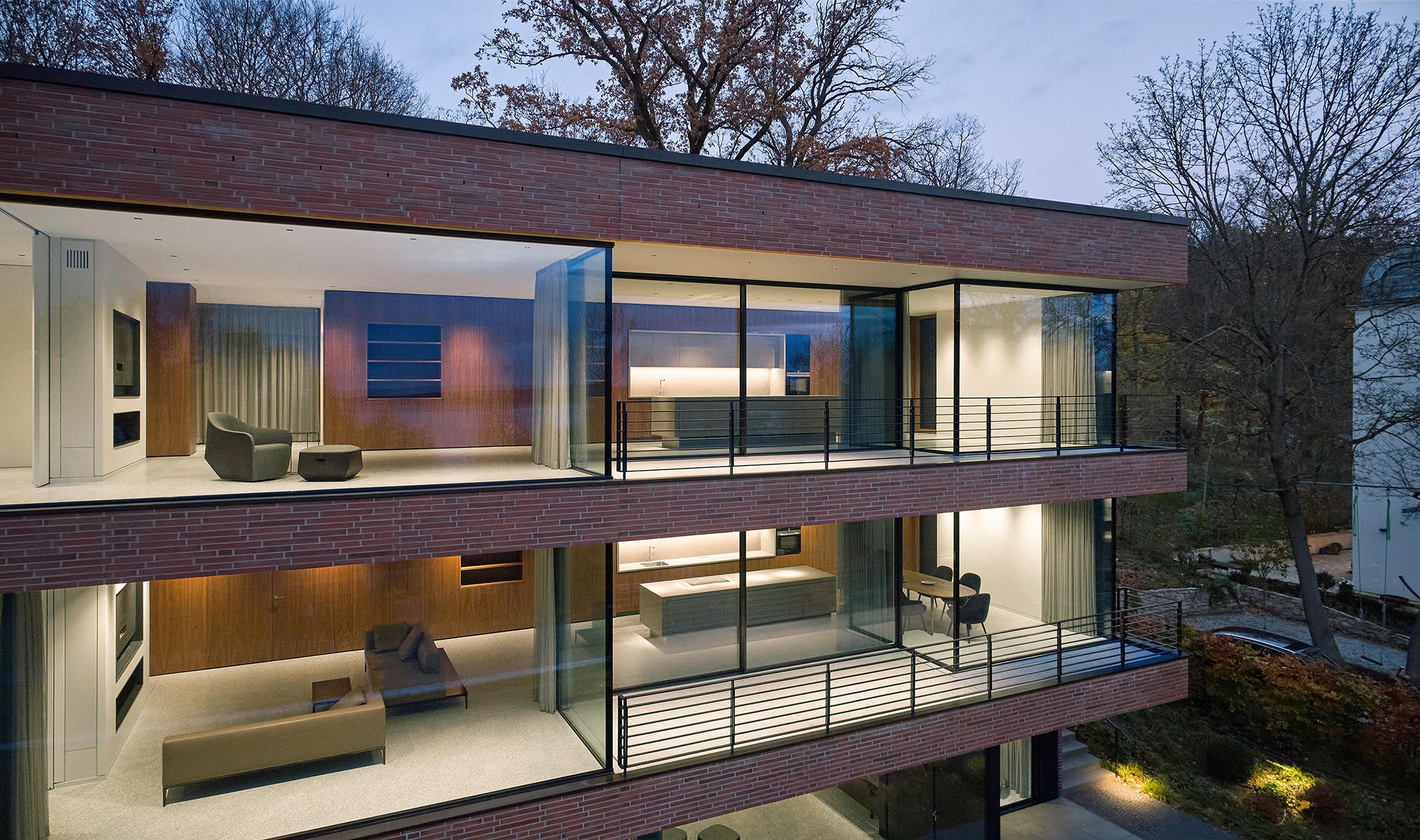Sliding Glass WIndows in Villa Schwielowsee