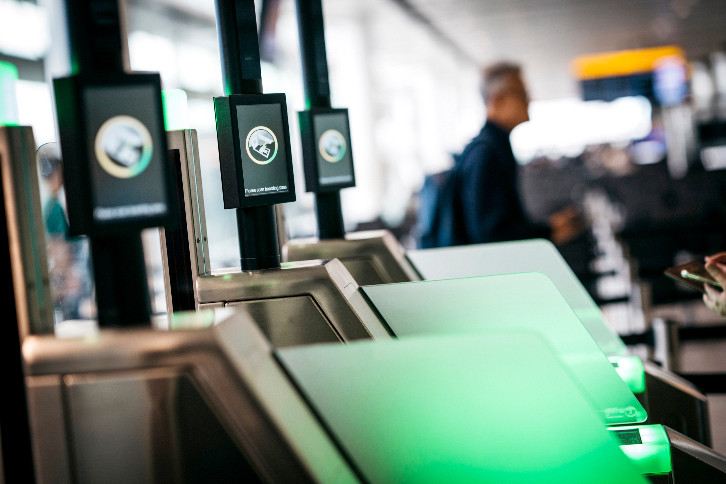 Biometric Boarding Gates in Heathrow Airport