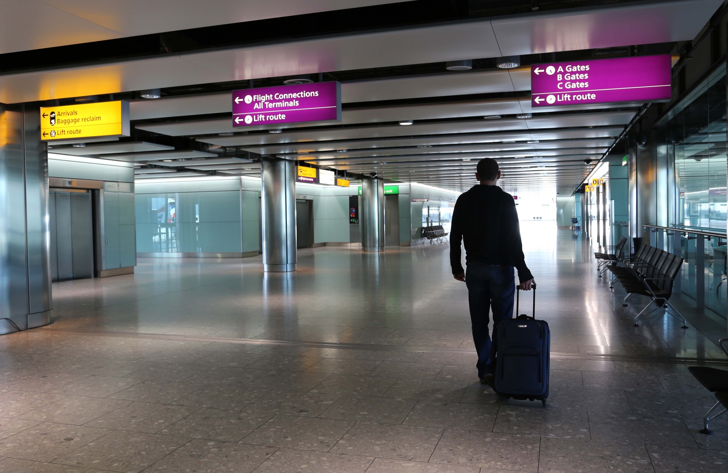 Biometric Boarding Gates in Heathrow Airport