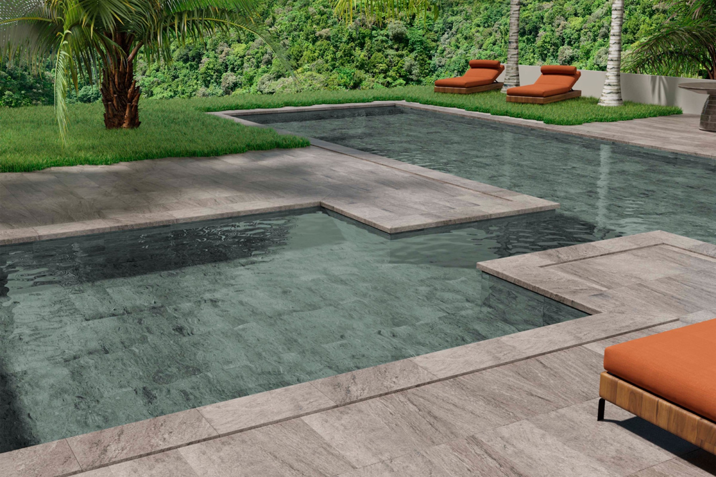 Residential and Pool Flooring - Natural Stones