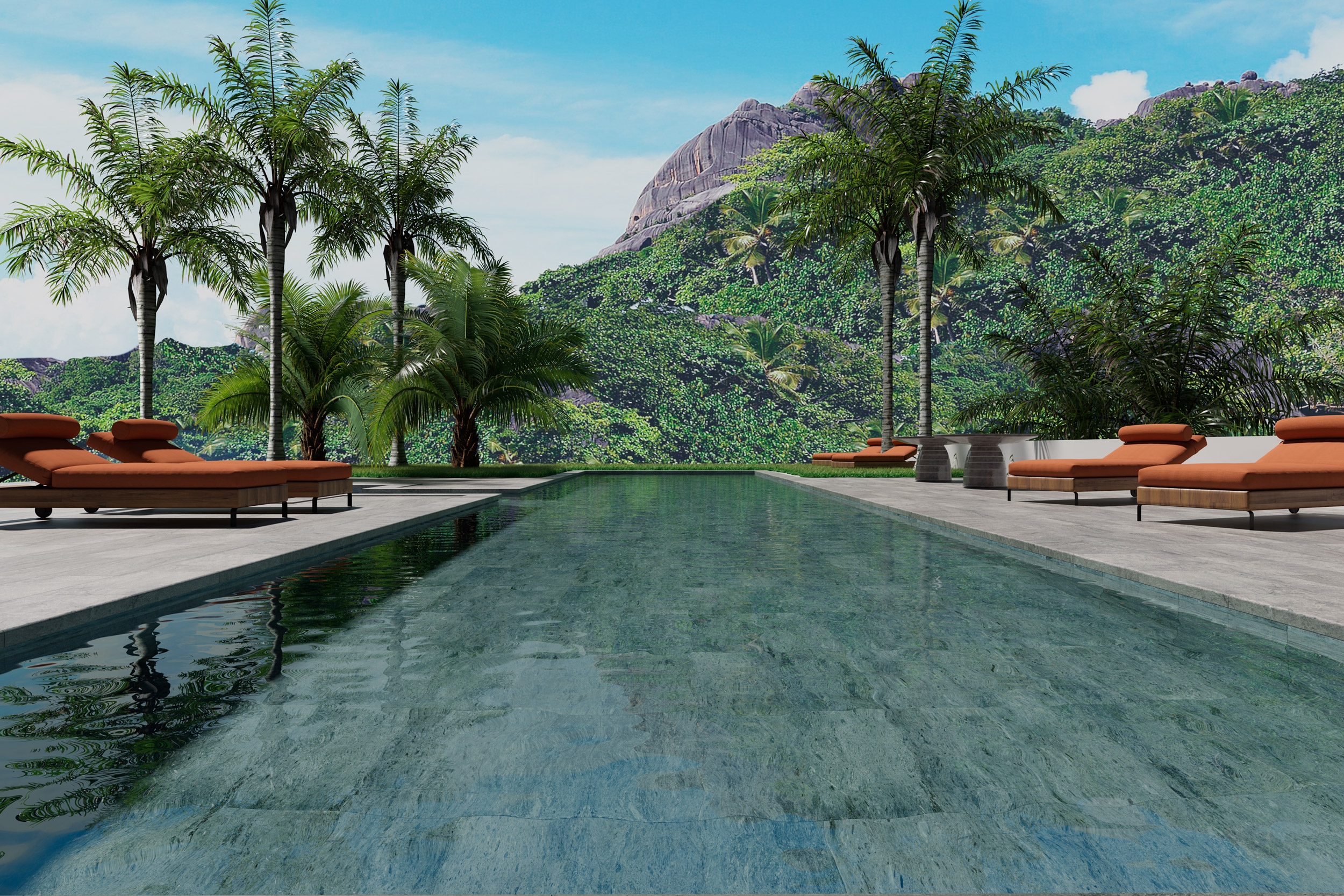 Residential and Pool Flooring - Natural Stones