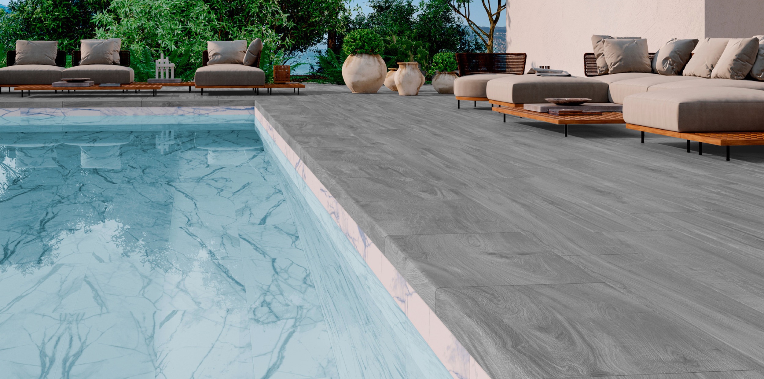 Residential and Pool Flooring - Natural Stones