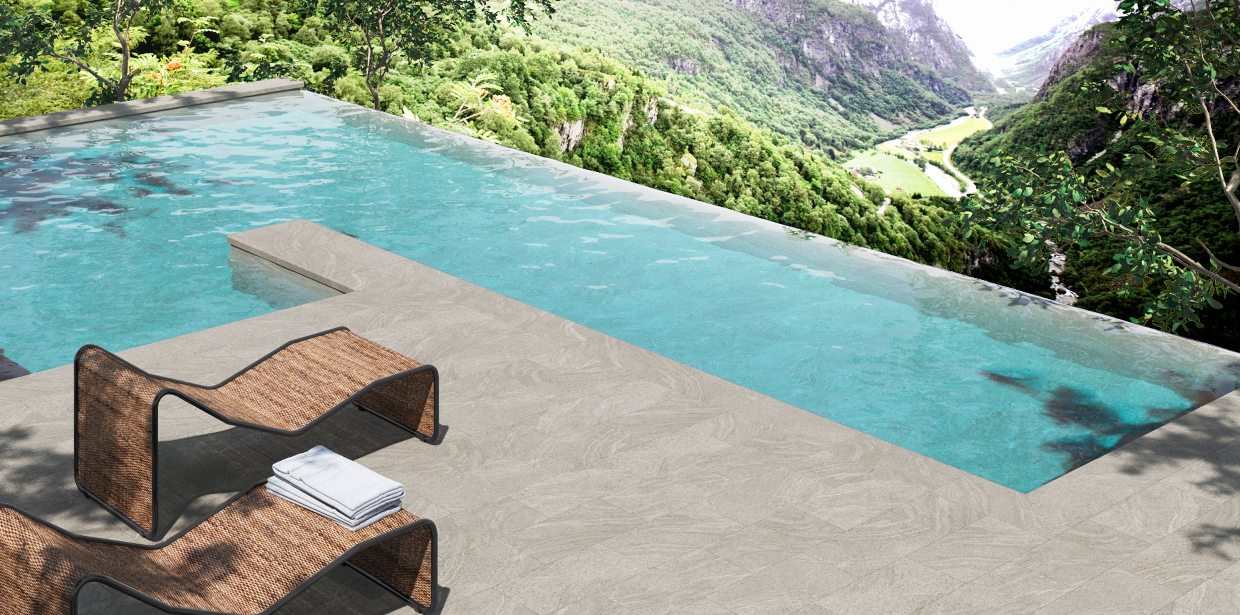 Residential and Pool Flooring - Natural Stones