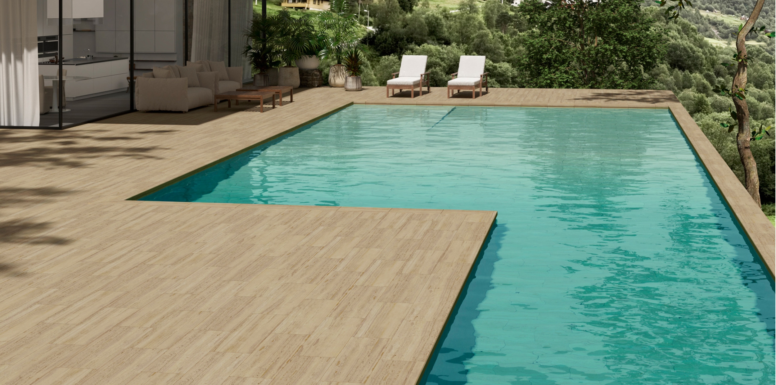 Residential and Pool Flooring - Natural Stones