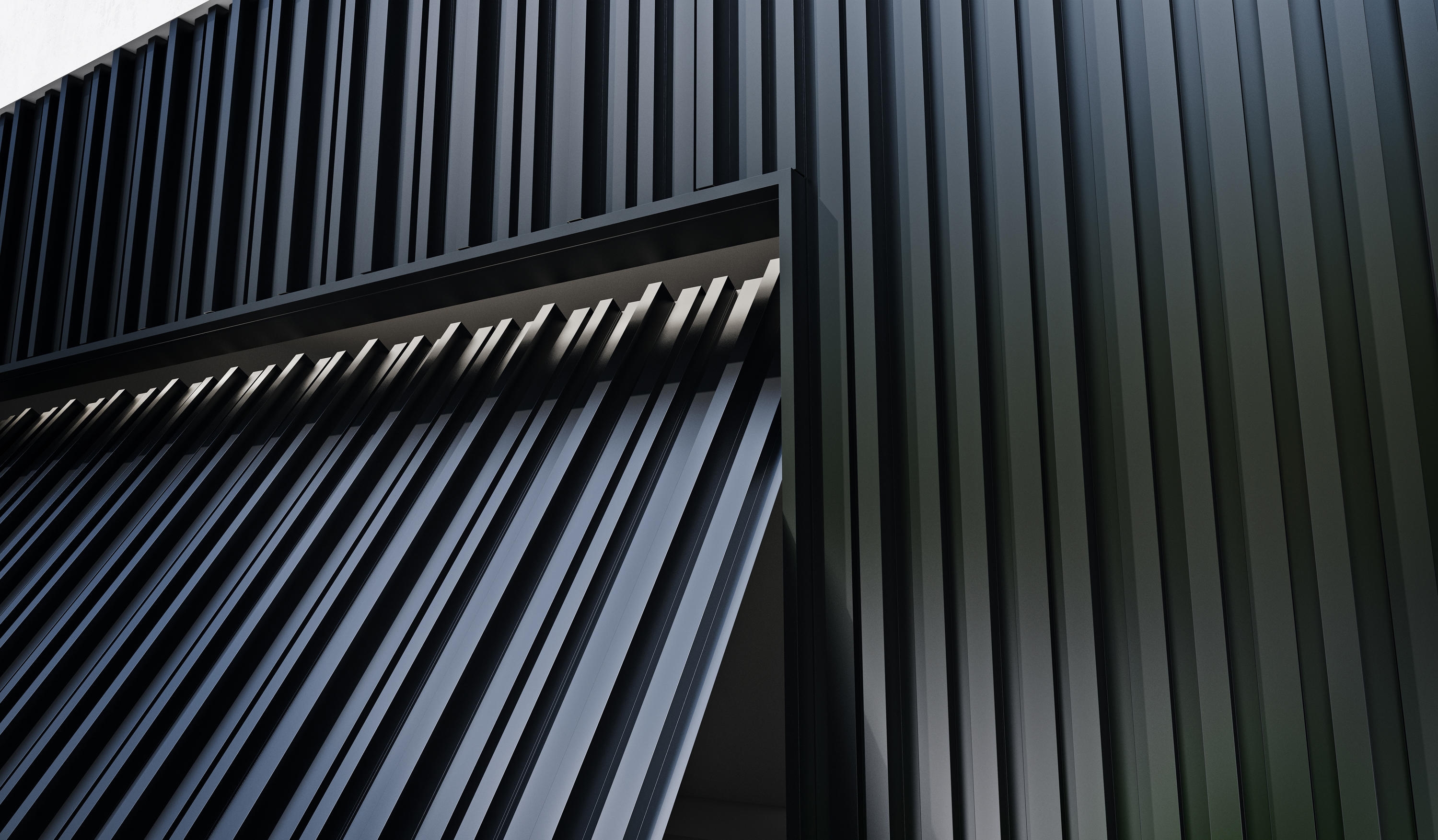 Exterior & Interior Finish - Barcode Cladding
