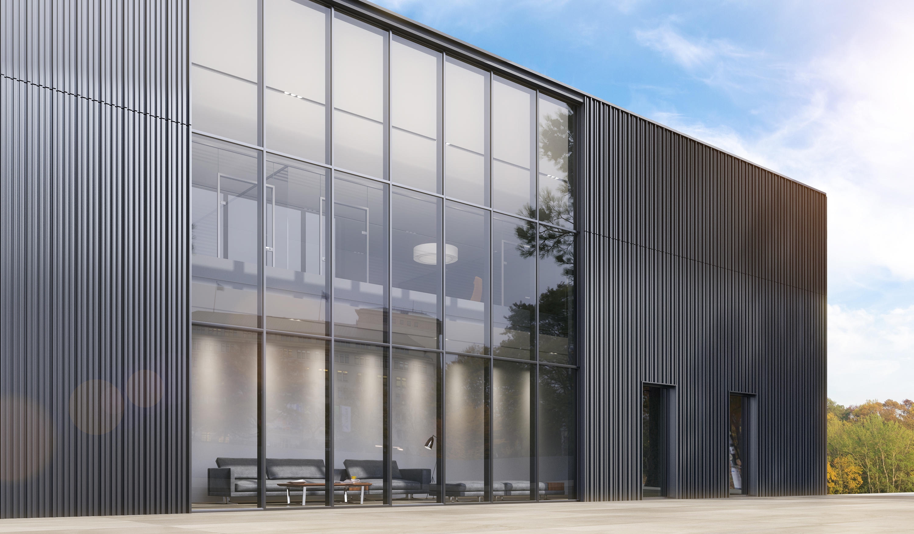 Exterior & Interior Finish - Barcode Cladding