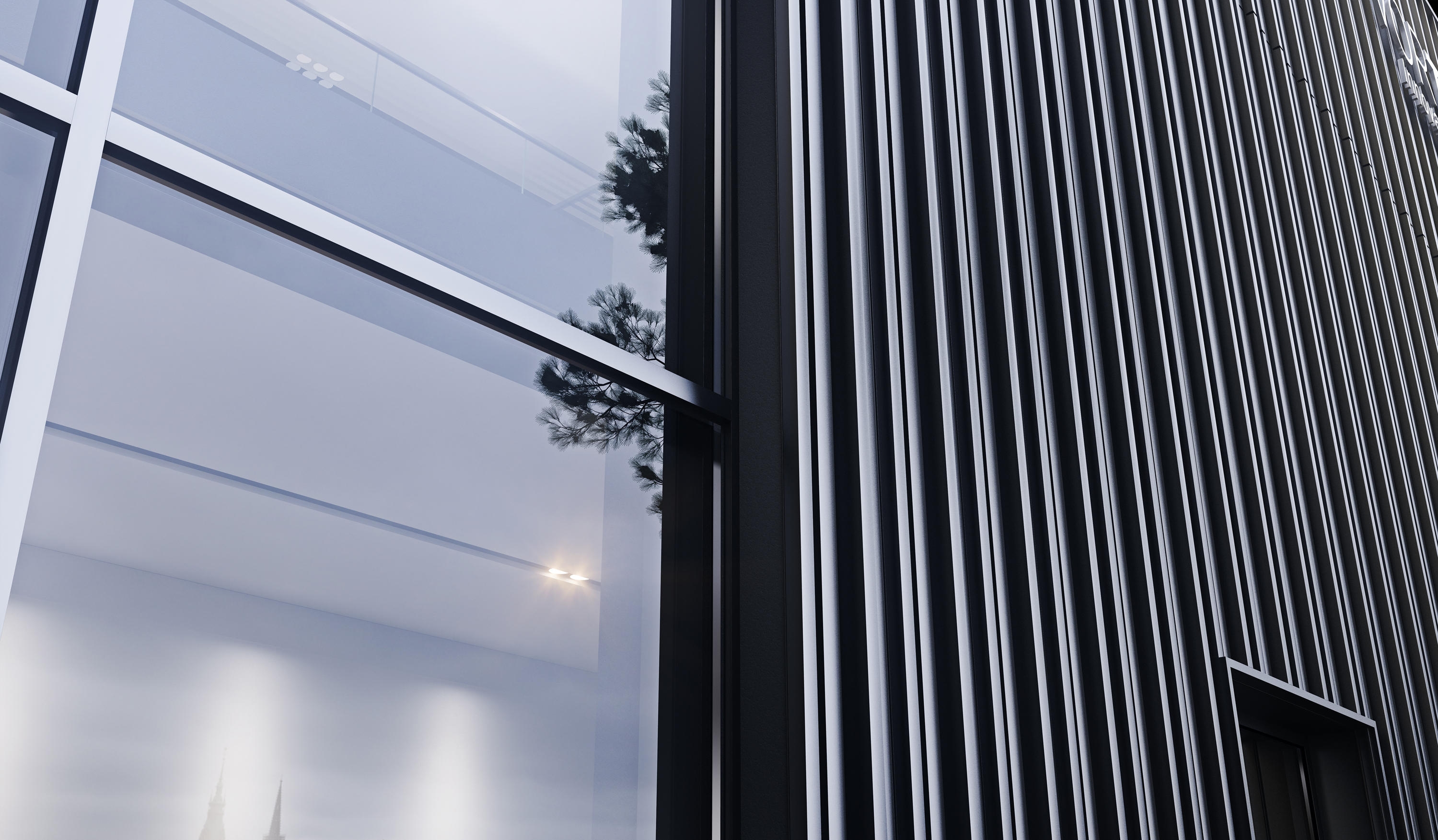 Exterior & Interior Finish - Barcode Cladding