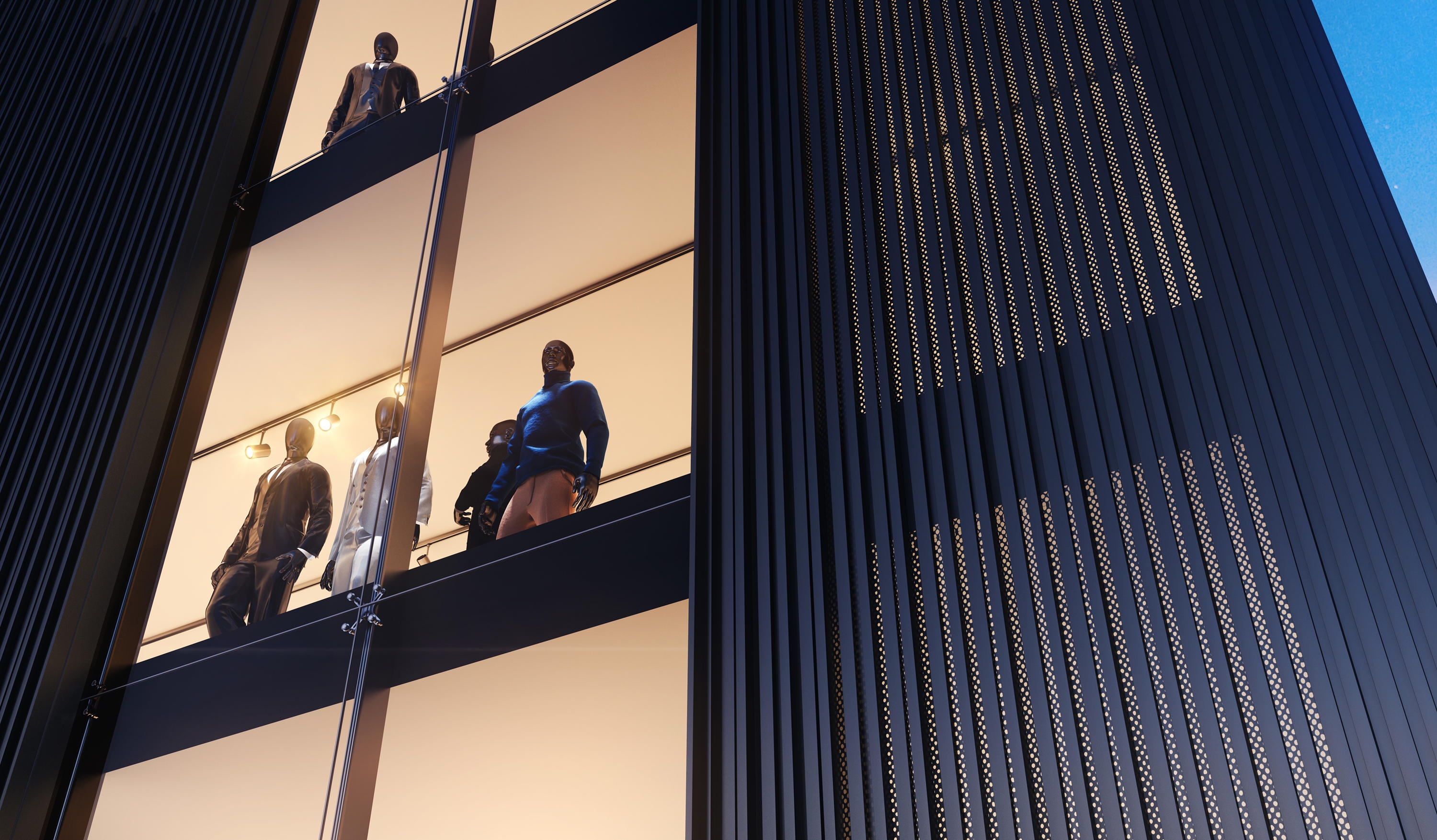 Exterior & Interior Finish - Barcode Cladding