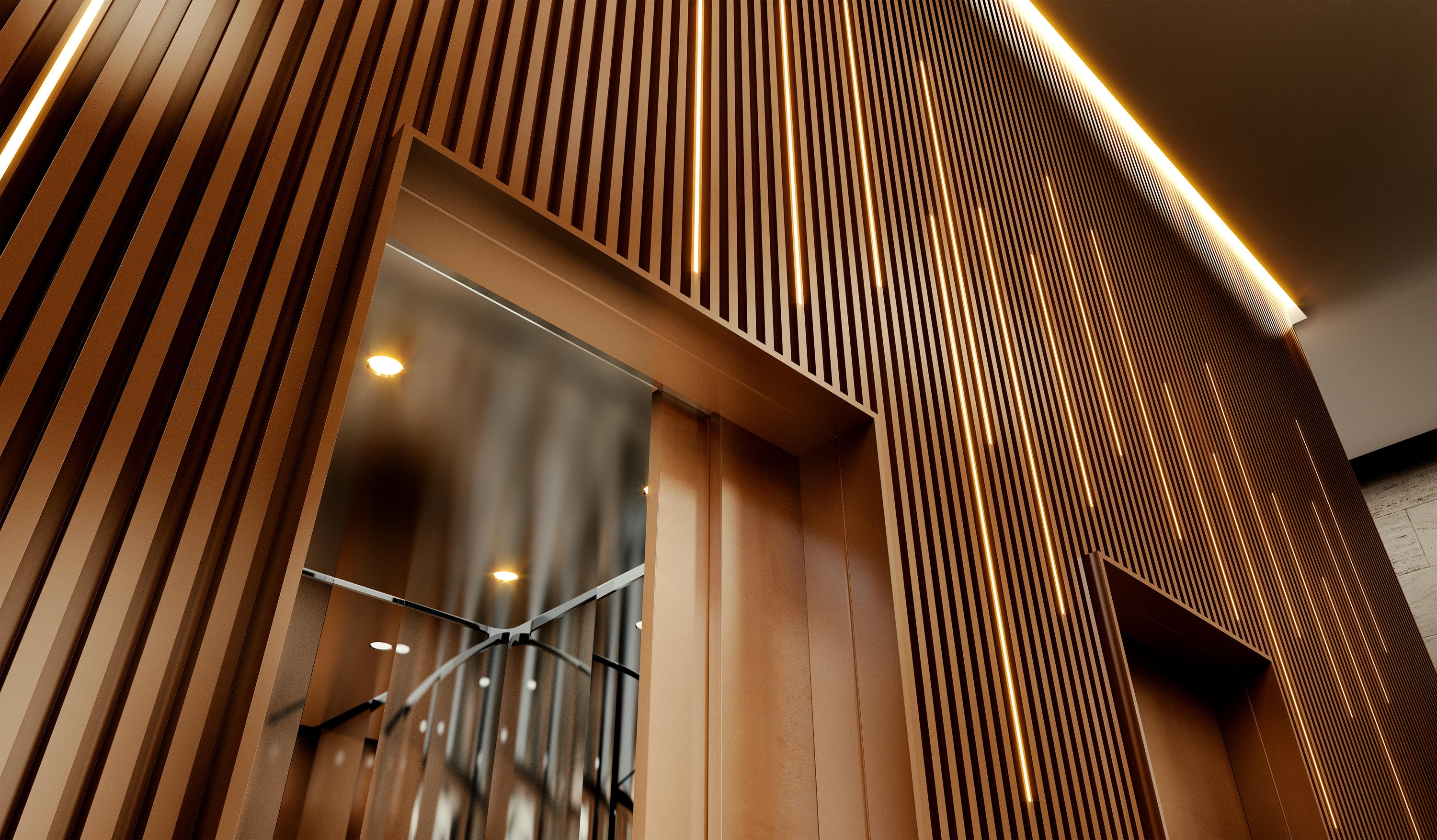 Exterior & Interior Finish - Barcode Cladding