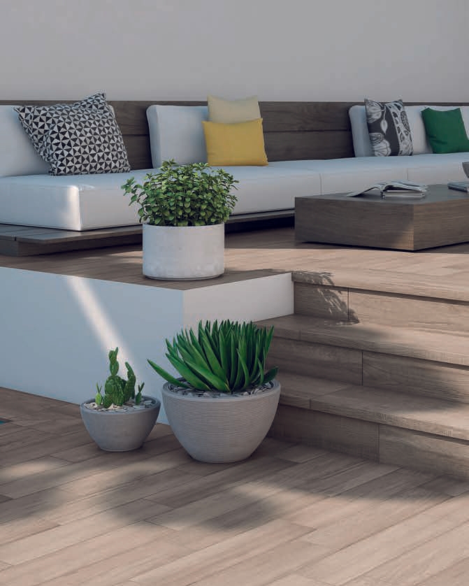 Porcelain Tiles - Imitation Wood Flooring