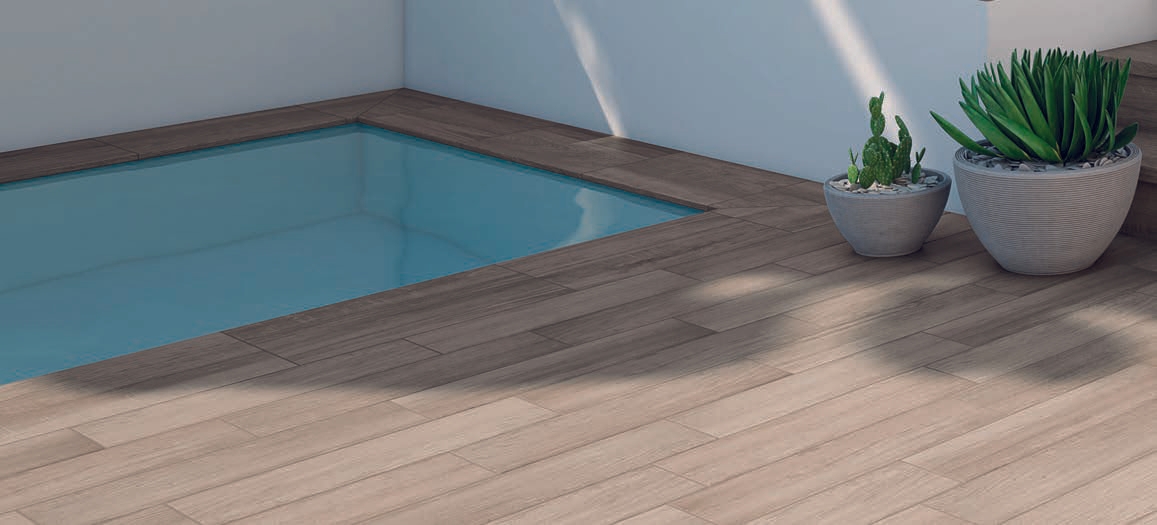 Porcelain Tiles - Imitation Wood Flooring