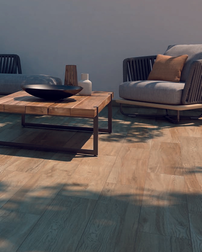 Porcelain Tiles - Imitation Wood Flooring