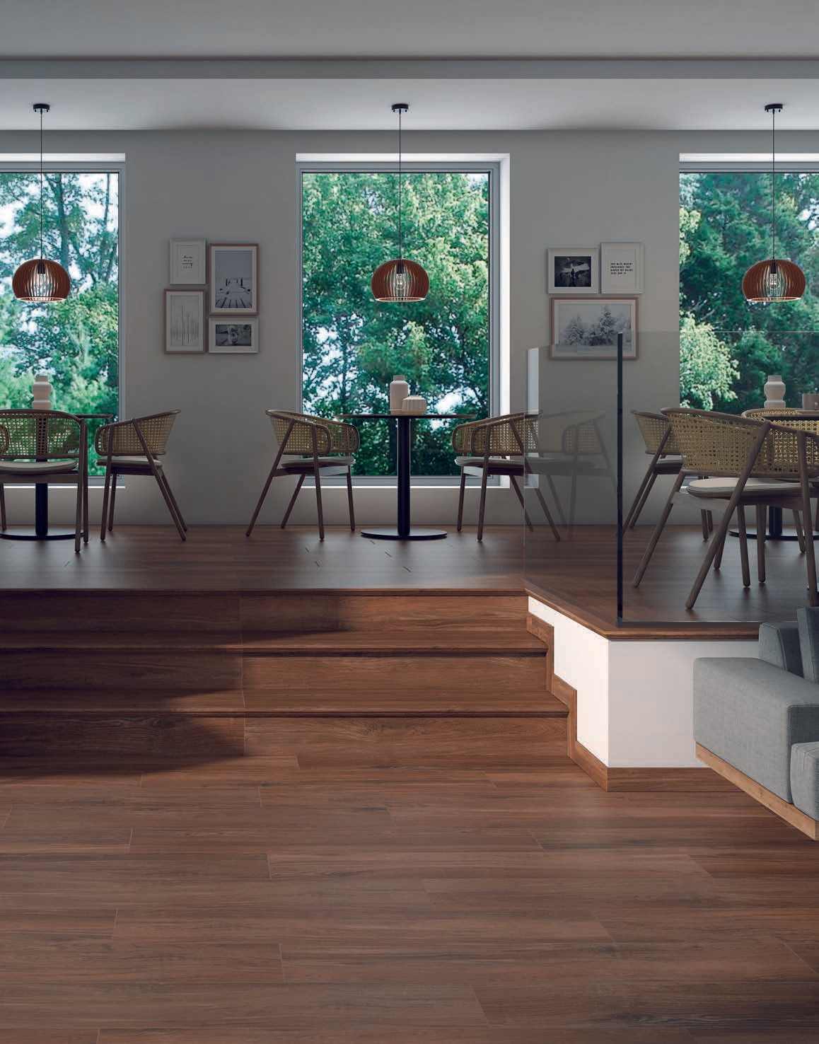 Porcelain Tiles - Imitation Wood Flooring