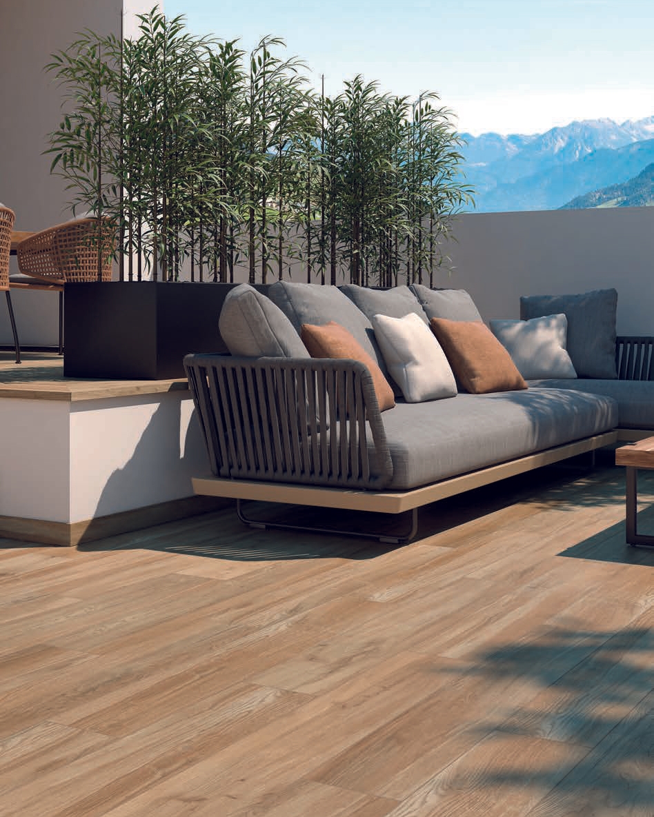 Porcelain Tiles - Imitation Wood Flooring