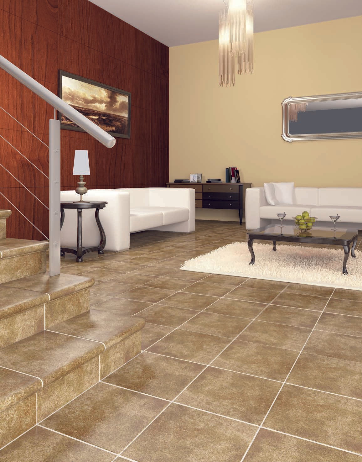Ceramic Tiles - Country-Style Flooring