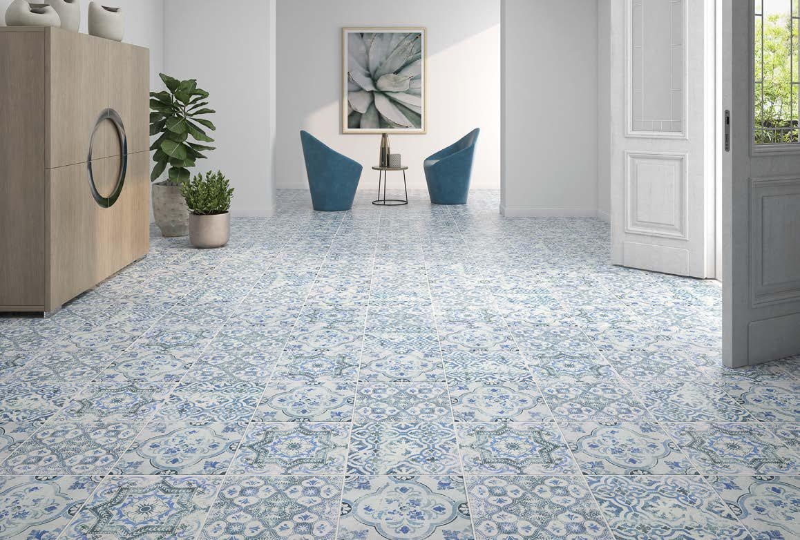 Ceramic Tiles - Hydraulic Flooring